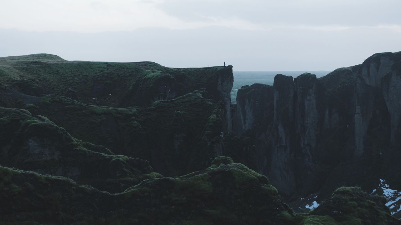 Wallpaper mountain, cliff, hill