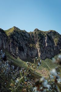 Preview wallpaper mountain, cliff, landscape, nature, wild