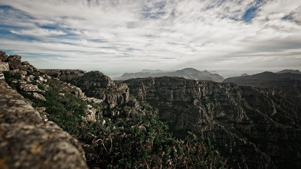 Wallpaper mountain, cliff, pinnacle