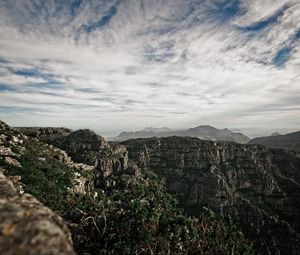 Preview wallpaper mountain, cliff, pinnacle