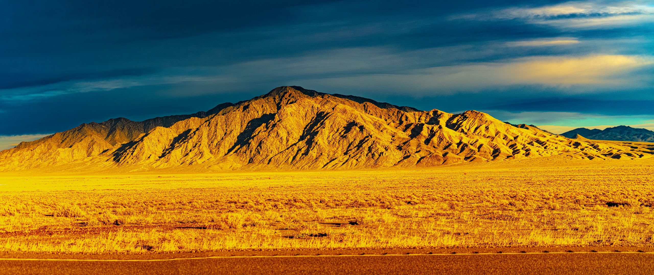 download-wallpaper-2560x1080-mountain-desert-sunset-landscape-dual