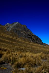 Preview wallpaper mountain, grass, sky, mexico