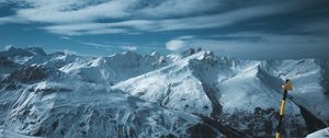 Preview wallpaper mountain, high, snow