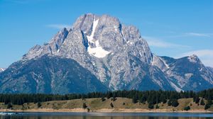 Preview wallpaper mountain, lake, reflection, water, nature