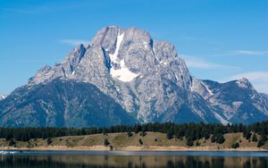 Preview wallpaper mountain, lake, reflection, water, nature