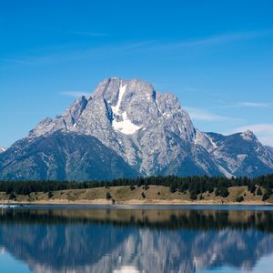Preview wallpaper mountain, lake, reflection, water, nature