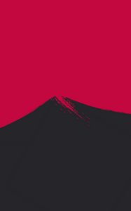 Preview wallpaper mountain, peak, art, minimalism