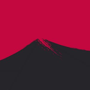 Preview wallpaper mountain, peak, art, minimalism