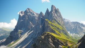 Preview wallpaper mountain, peak, landform, nature, landscape
