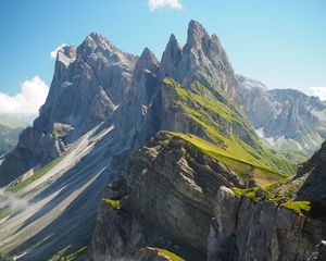 Preview wallpaper mountain, peak, landform, nature, landscape