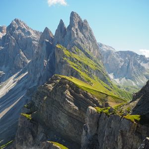 Preview wallpaper mountain, peak, landform, nature, landscape