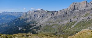 Preview wallpaper mountain, peak, landscape, france