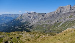 Preview wallpaper mountain, peak, landscape, france