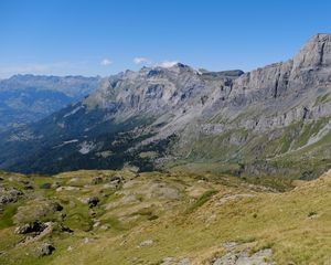 Preview wallpaper mountain, peak, landscape, france
