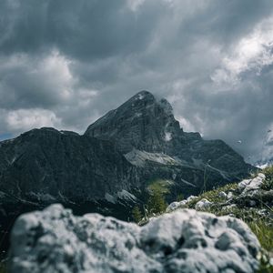 Preview wallpaper mountain, peak, nature, landscape