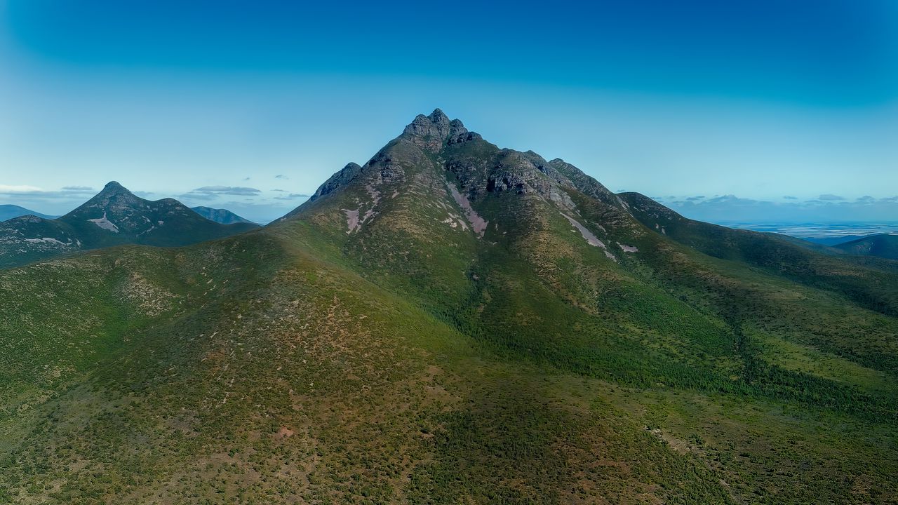 Wallpaper mountain, peak, slope, landscape, nature