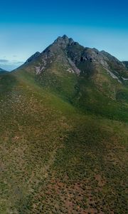 Preview wallpaper mountain, peak, slope, landscape, nature