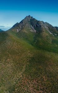 Preview wallpaper mountain, peak, slope, landscape, nature