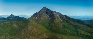 Preview wallpaper mountain, peak, slope, landscape, nature