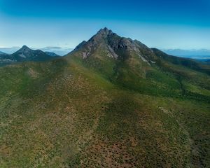 Preview wallpaper mountain, peak, slope, landscape, nature