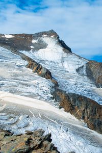 Preview wallpaper mountain, peak, snow, relief, landscape