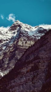 Preview wallpaper mountain, peak, snow, vertex