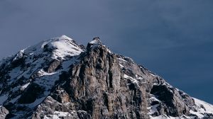 Preview wallpaper mountain, peak, snow, landscape
