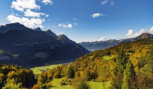 Preview wallpaper mountain, peak, valley, landscape