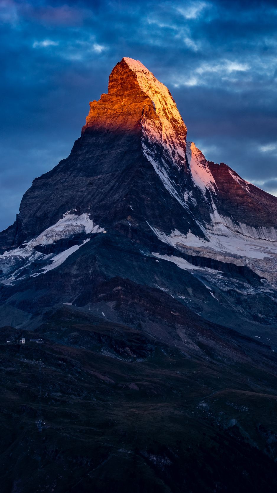 Download Wallpaper 938x1668 Mountain Peak Zermatt Switzerland Iphone 8 7 6s 6 For Parallax Hd Background