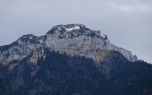 Preview wallpaper mountain, relief, landscape, trees