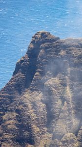 Preview wallpaper mountain, relief, sea, nature, landscape
