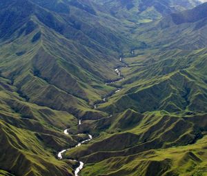 Preview wallpaper mountain, river, lake, sky, beautiful