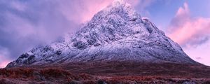 Preview wallpaper mountain, river, stream, peak, landscape, scotland