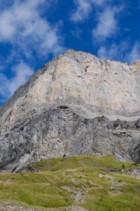 Preview wallpaper mountain, rock, plain, relief, sky, nature