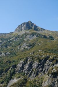 Preview wallpaper mountain, rocks, trees, landscape, nature