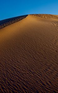 Preview wallpaper mountain, sand, desert, relief