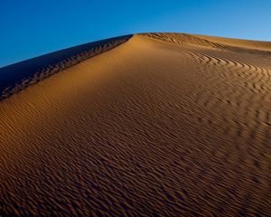 Preview wallpaper mountain, sand, desert, relief