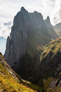 Preview wallpaper mountain, slope, gorge, nature