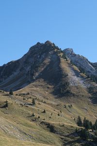 Preview wallpaper mountain, slope, landscape, valley, trees