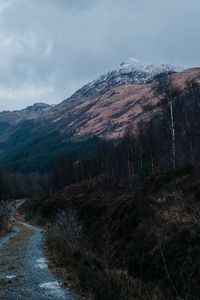 Preview wallpaper mountain, slope, path, nature, landscape
