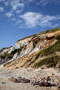 Preview wallpaper mountain, slope, relief, stones, sand