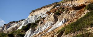Preview wallpaper mountain, slope, relief, stones, sand