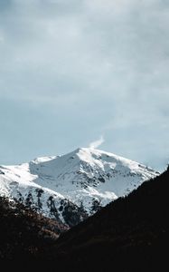 Preview wallpaper mountain, snow, peak, swiss alps, switzerland