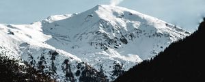 Preview wallpaper mountain, snow, peak, swiss alps, switzerland