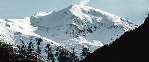 Preview wallpaper mountain, snow, peak, swiss alps, switzerland