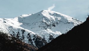 Preview wallpaper mountain, snow, peak, swiss alps, switzerland