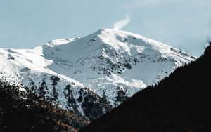 Preview wallpaper mountain, snow, peak, swiss alps, switzerland