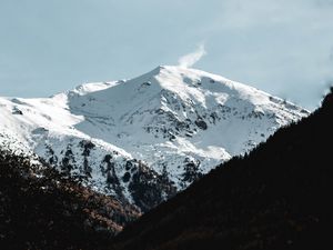 Preview wallpaper mountain, snow, peak, swiss alps, switzerland