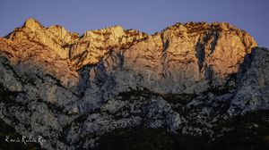 Preview wallpaper mountain, sunrise, nature