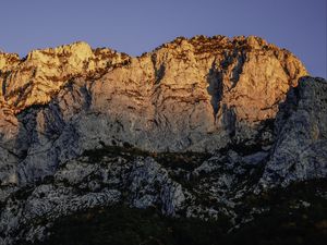 Preview wallpaper mountain, sunrise, nature